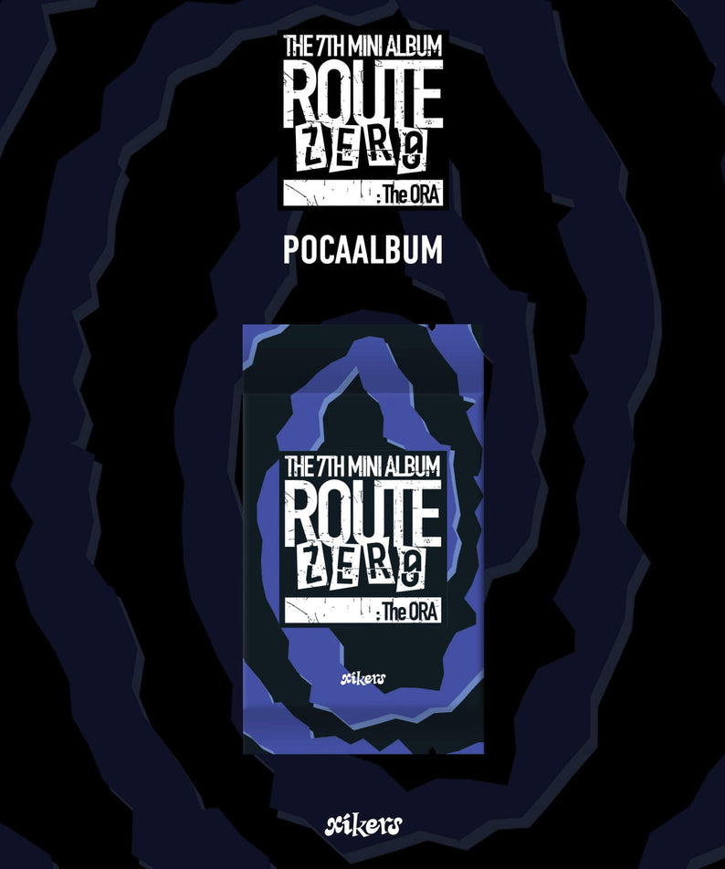 xikers - 7TH MINI ALBUM [ROUTE ZERO : The ORA] (POCAALBUM) - Album Kpop Ma Petite Corée