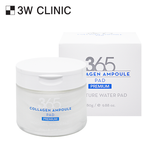 3W CLINIC 365 Days Collagen Ampoule Pad 280g (70p)