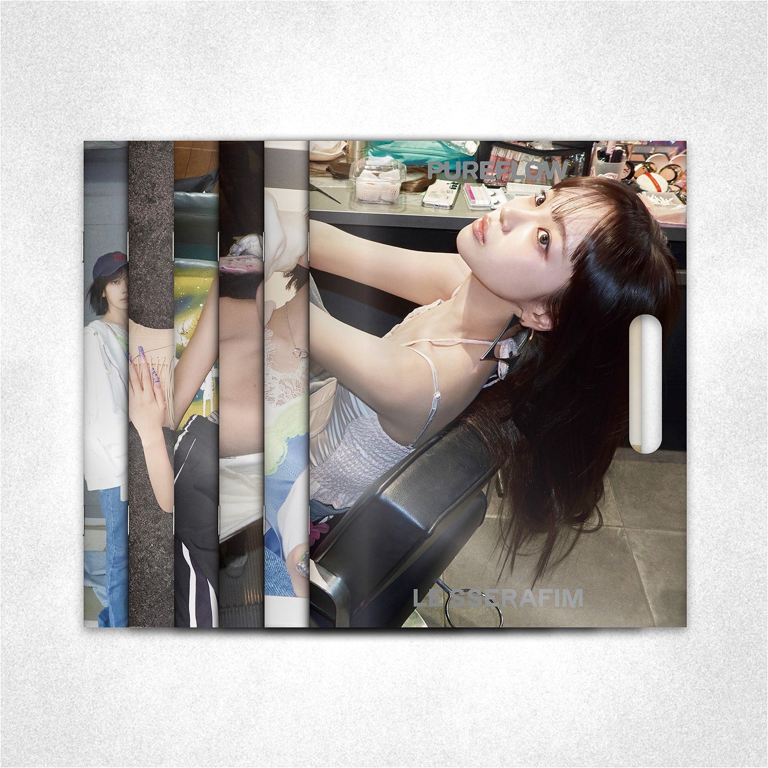 LE SSERAFIM - 2nd Studio Album ‘PUREFLOW’ pt.1 (COMPACT ver.)(Set of 6) - Album Kpop Ma Petite Corée