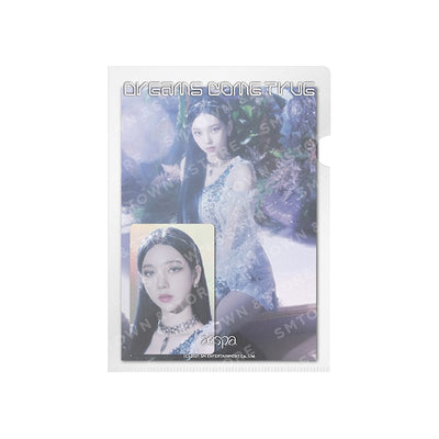 aespa Dreams Come True Postcard + Hologram Photocard Set