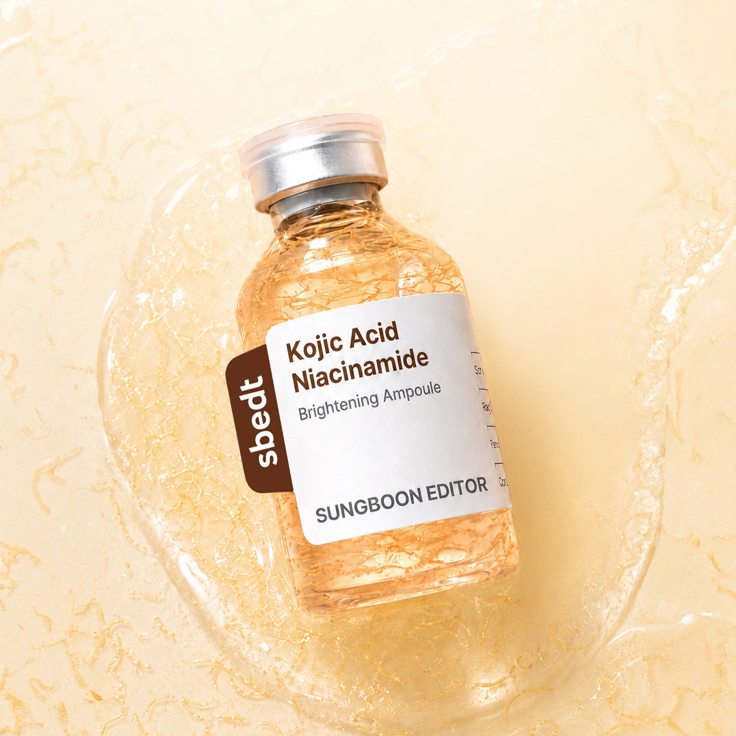 SUNGBOON EDITOR Kojic Niacinamide Brightening Ampoule concentrée 40ml