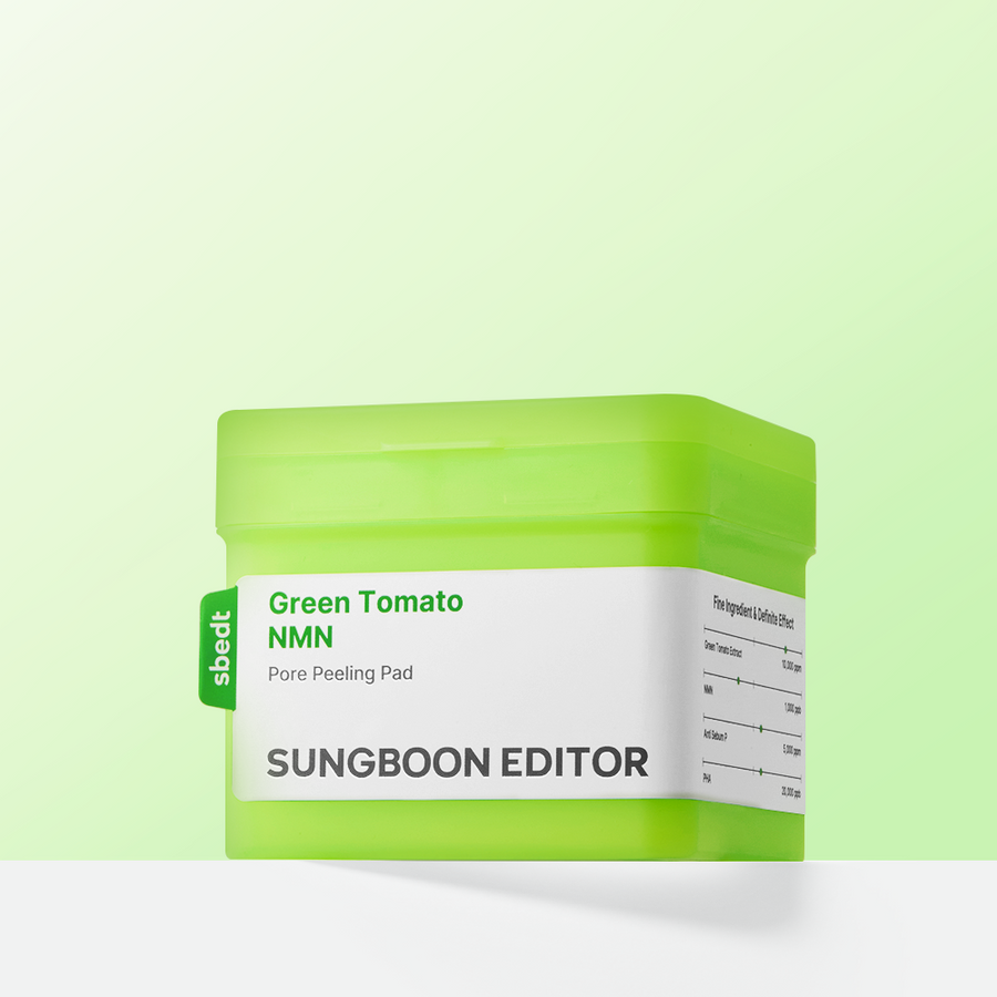 SUNGBOON EDITOR Green Tomato Pore Exfoliant chimique 60 pièces