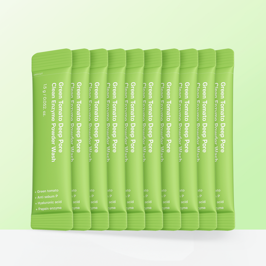 SUNGBOON EDITOR Green Tomato Pore Poudre nettoyante enzymatique 10 pièces