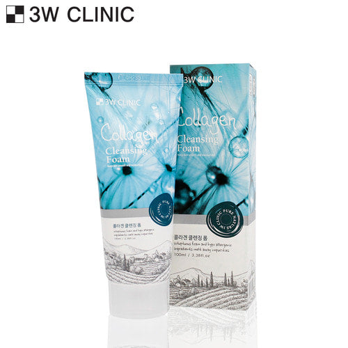 3W CLINIC Cleansing Foam 100ml disponible sur Ma petite Coree, ton Eshop 100% K-beauty en direct de Seoul