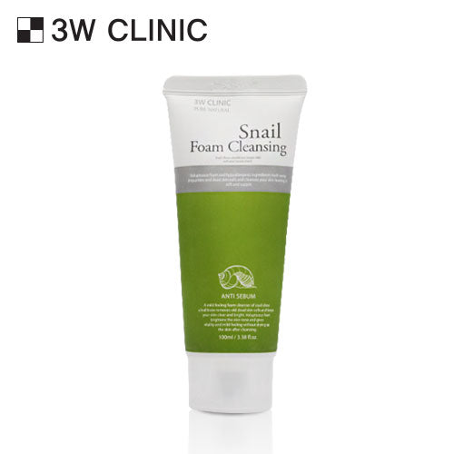 3W CLINIC Foam Cleansing 100ml disponible sur Ma petite Coree, ton Eshop 100% K-beauty en direct de Seoul