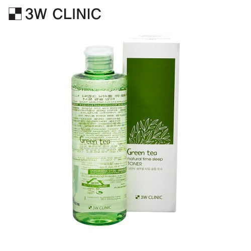 3W CLINIC Natural Time Sleep Toner 300ml disponible sur Ma petite Coree, ton Eshop 100% K-beauty en direct de Seoul