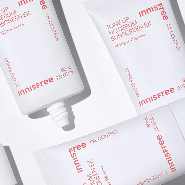 INNISFREE Tone Up No Sebum Sunscreen EX SPF 50+ PA++++ 60ml