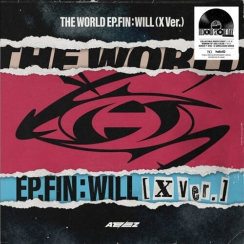 ATEEZ THE WORLD EP.FIN WILL — ATEEZ Exklusives limitiertes Gatefold Vinyl