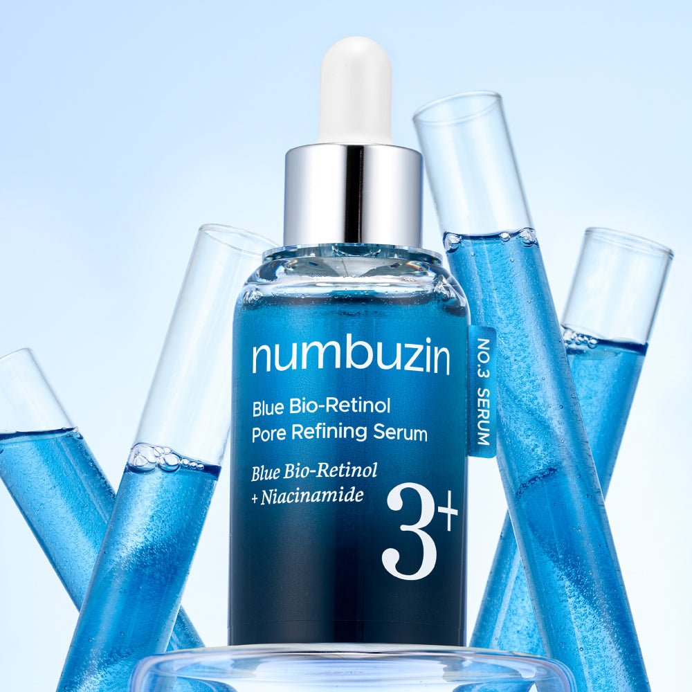 NUMBUZIN No.3 Blue Bio Retinol Pore Remodeling Ampoule Duo