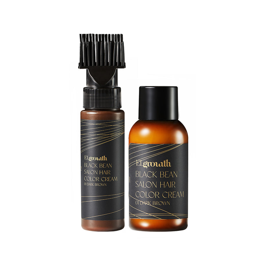 ELROEL L.Growth Black Bean Salon Hair Color Cream