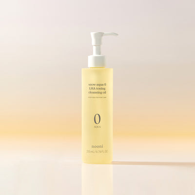 NOONI Snow Aqua Zero LHA Toning Cleansing Oil 200ml