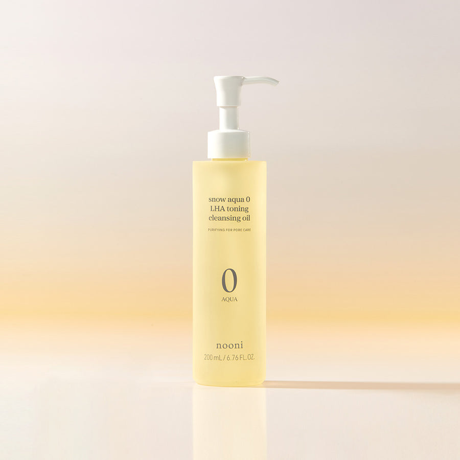 NOONI Snow Aqua Zero LHA Toning Cleansing Oil 200ml