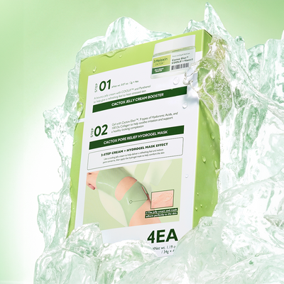 DR.MELAXIN Cactox Pore Relief Jelly Cream Hydrogel Mask (4 Sheets)