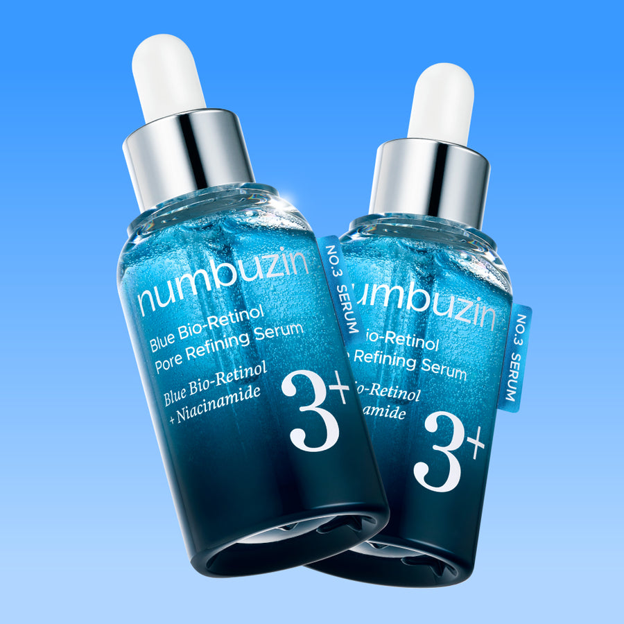 NUMBUZIN No.3 Blue Bio Retinol Pore Remodeling Ampoule Duo
