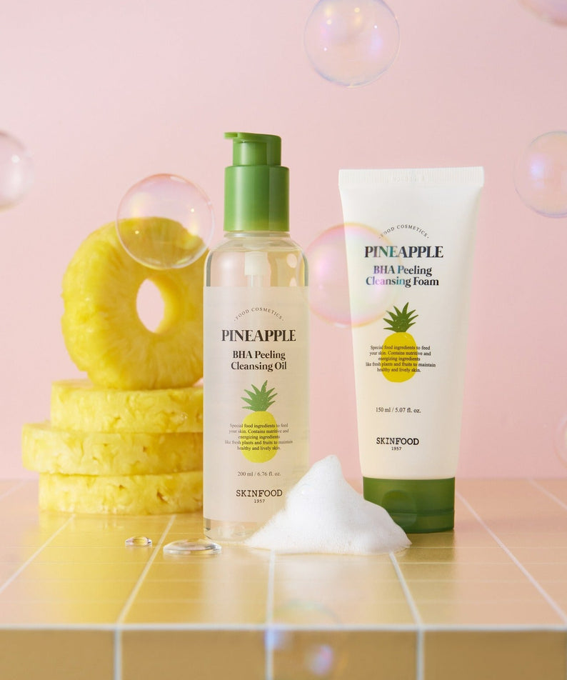 SKINFOOD Pineapple BHA Peeling Cleansing Foam 150ml