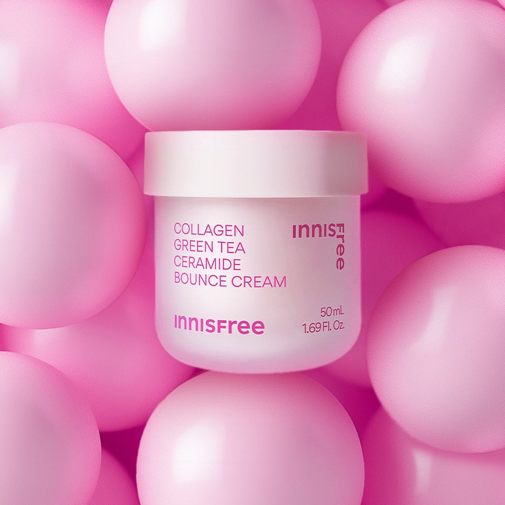 INNISFREE Collagen Green Tea Ceramide Bounce Cream 50ml