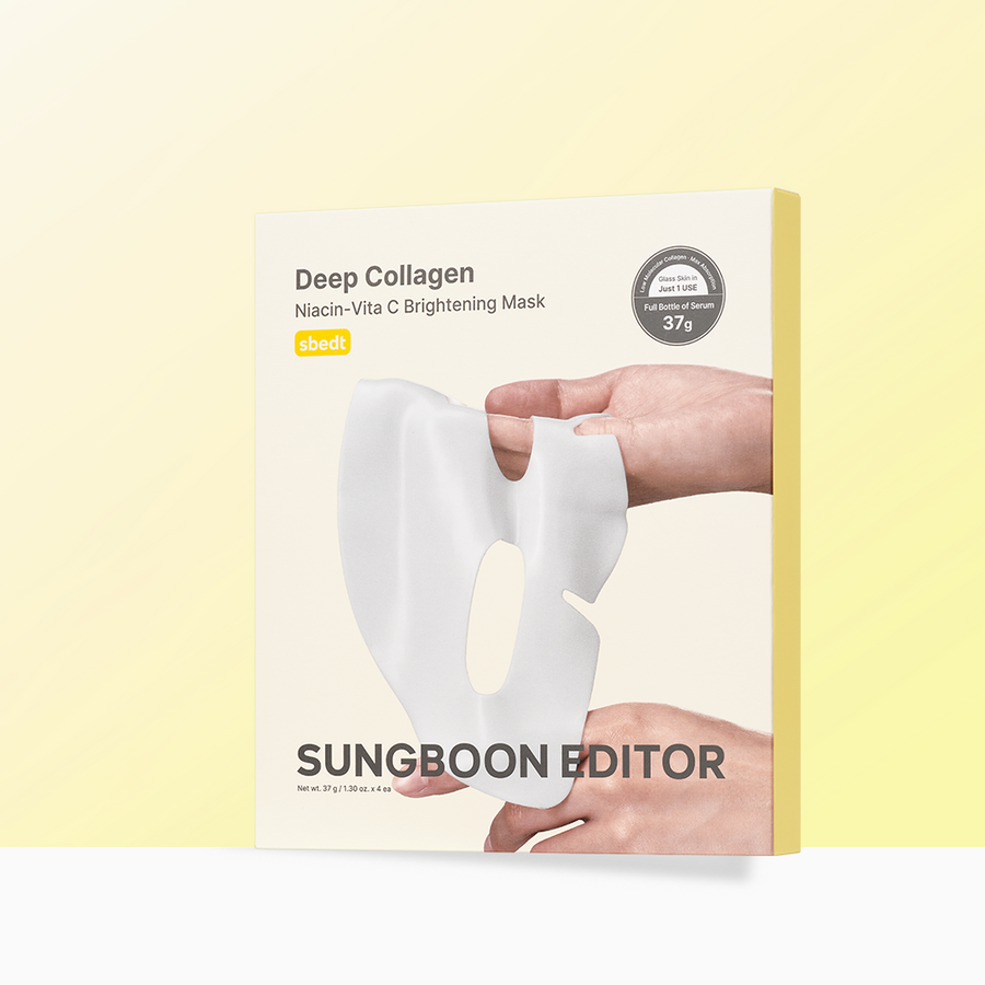 SUNGBOON EDITOR Deep Collagen Masque en tissu 4 pièces