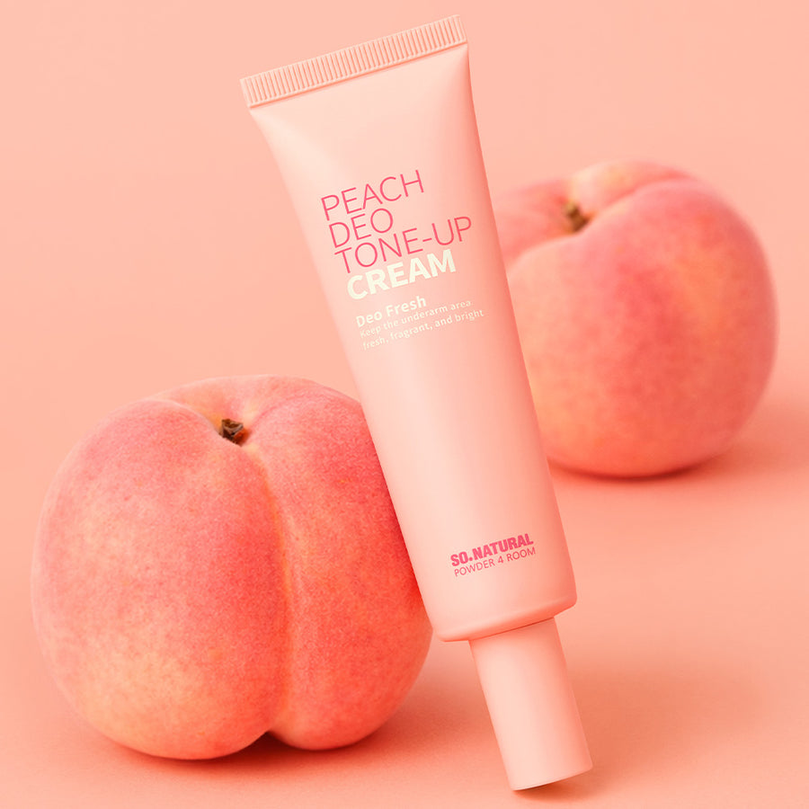SO NATURAL Dry Deo Cream Peach Deo Tone Up Cream 50ml