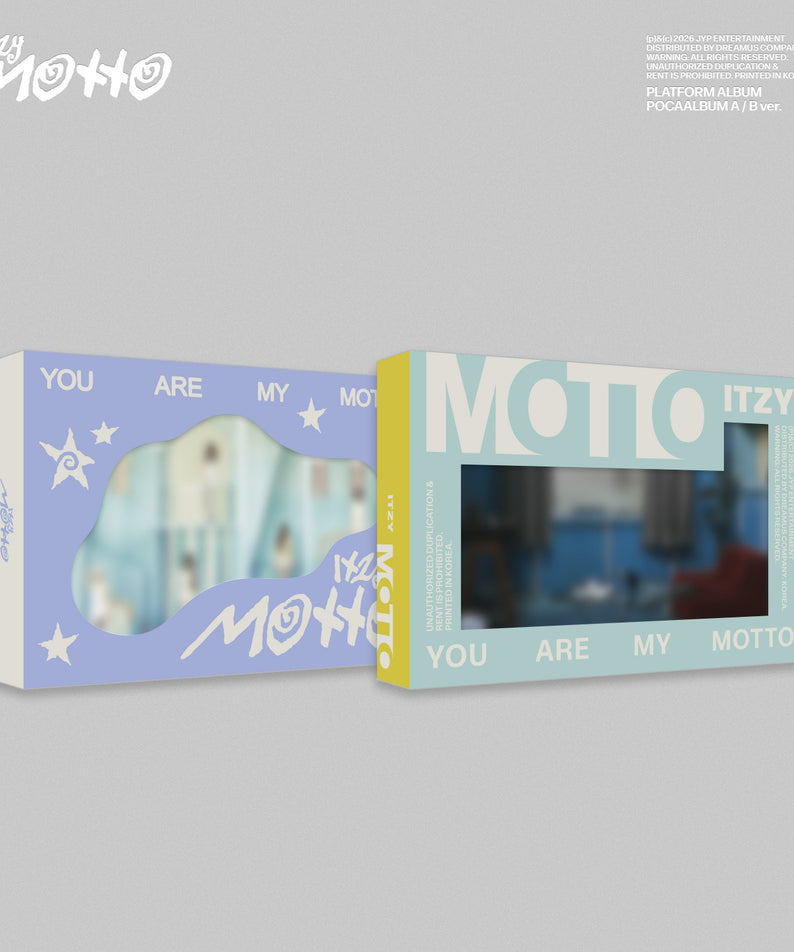 ITZY - [Motto] POCAALBUM Ver. (Random 1 of 2) - Album Kpop Ma Petite Corée