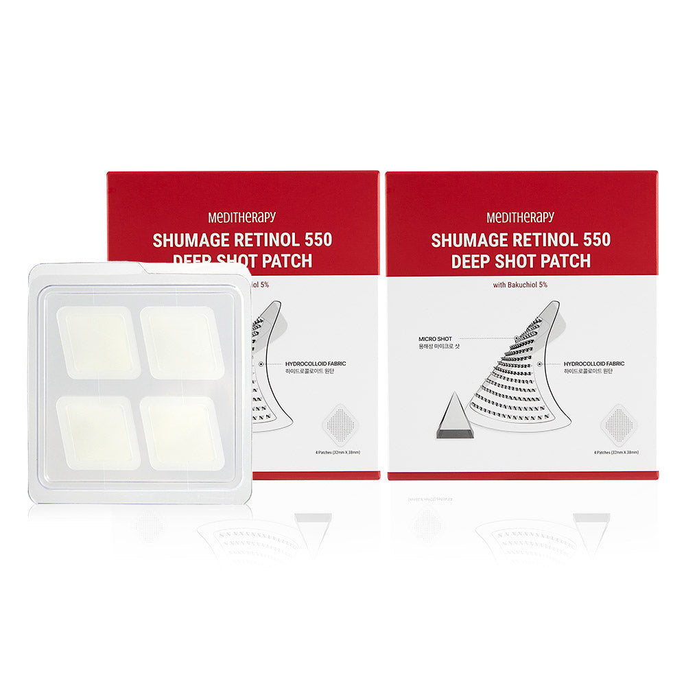 MEDITHERAPY Shumage Retinol 550 Deep Shot Patch 4+4