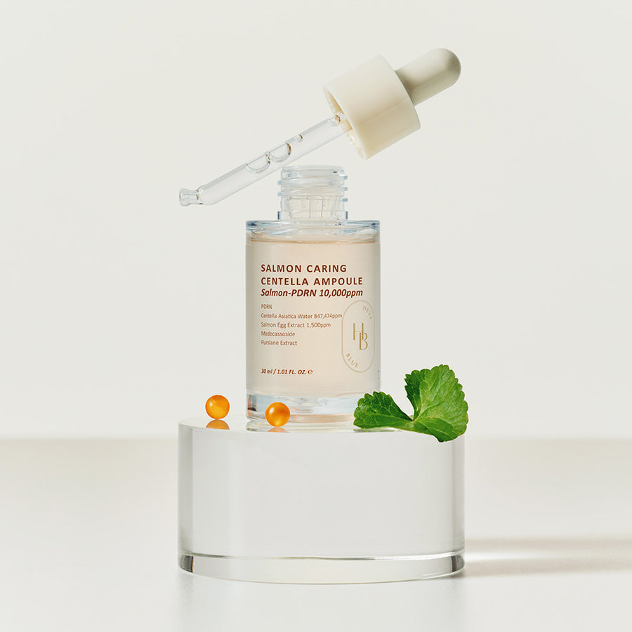 HEVEBLUE Ampoule Réparatrice Salmon Centella PDRN
