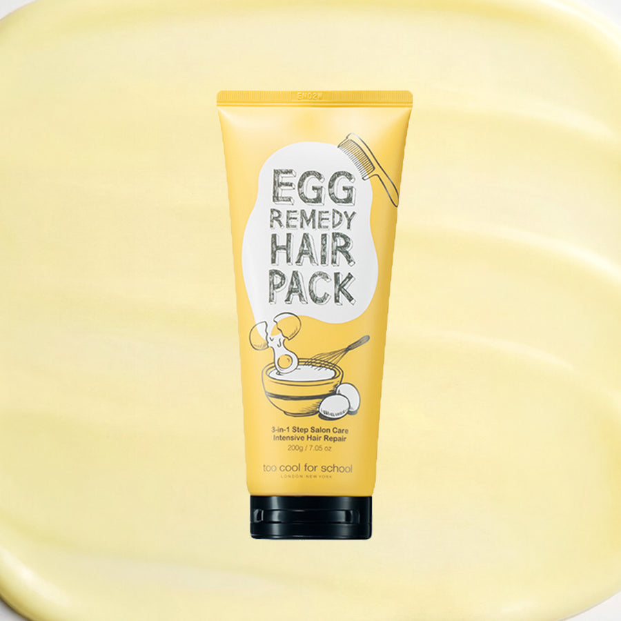 TOO COOL FOR SCHOOL Egg Remedy Hair Pack Trio