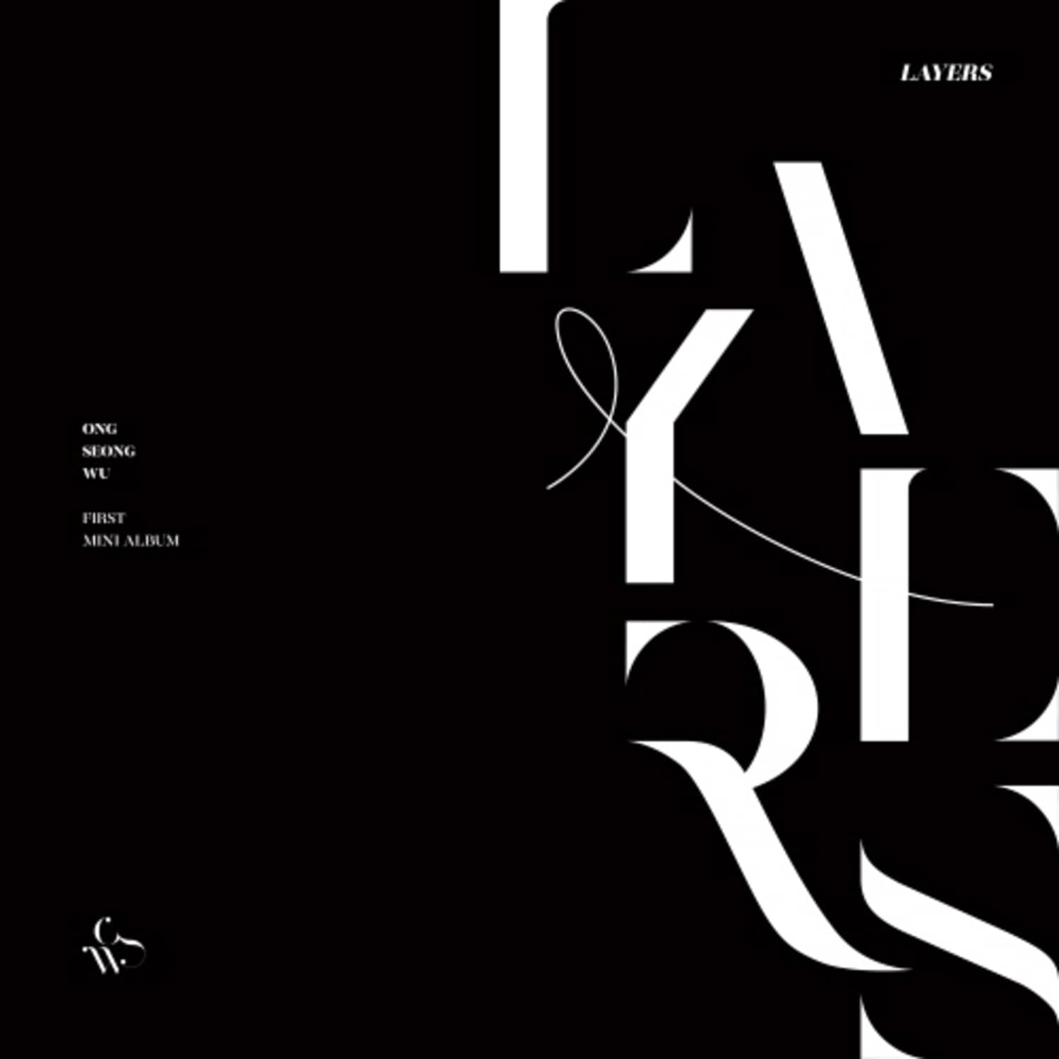 ONG SEONGWU - 1st Album [LAYERS] (BLACK ver.) - Album Kpop Ma Petite Corée