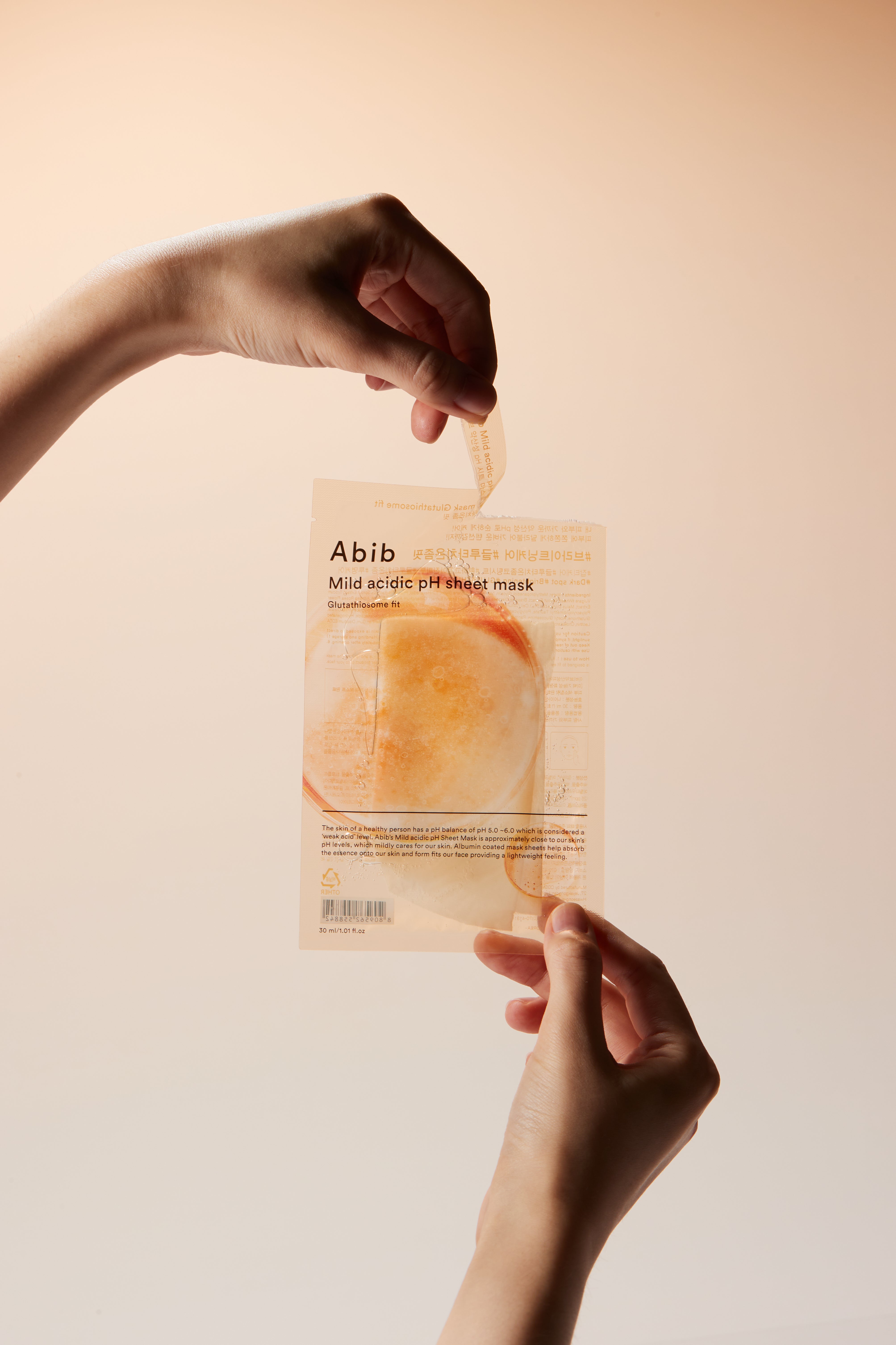 ABIB Mild Acidic pH Sheet Mask Glutathionome Fit