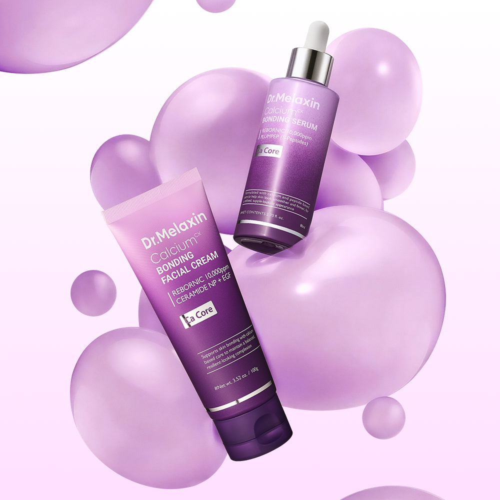 DR.MELAXIN Calcium Bonding Serum & Facial Cream Set (Set of 2) - coffret soin visage coréen