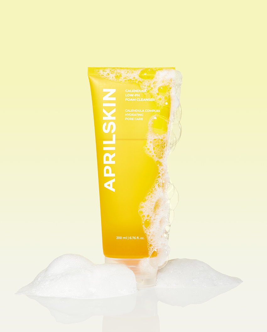 APRILSKIN Calendula Mild Acid Foam Cleanser