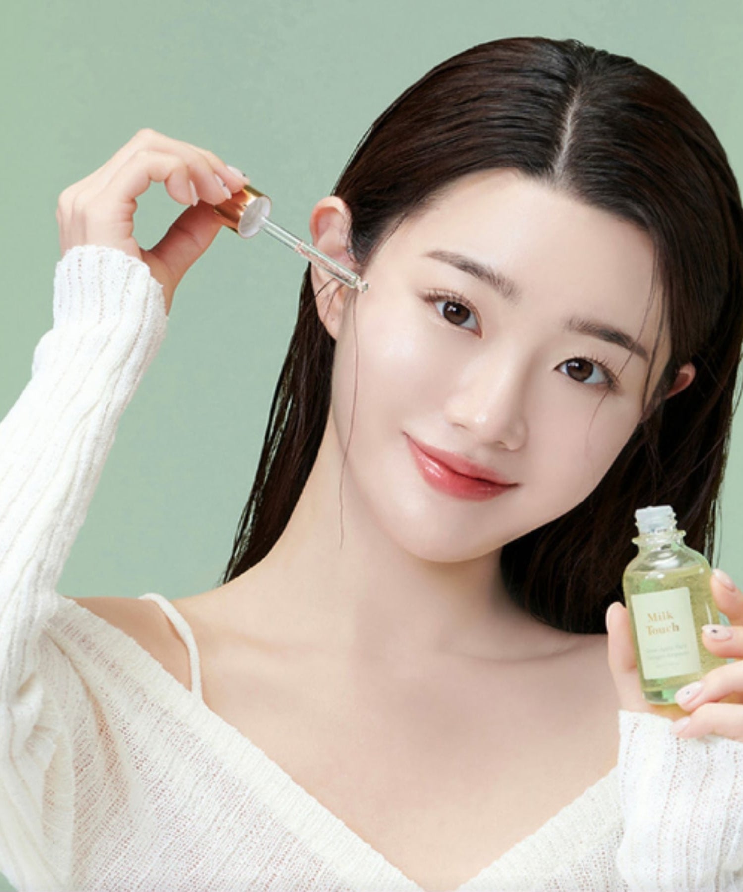 MILK TOUCH Green Apple Pore Collagen Ampoule