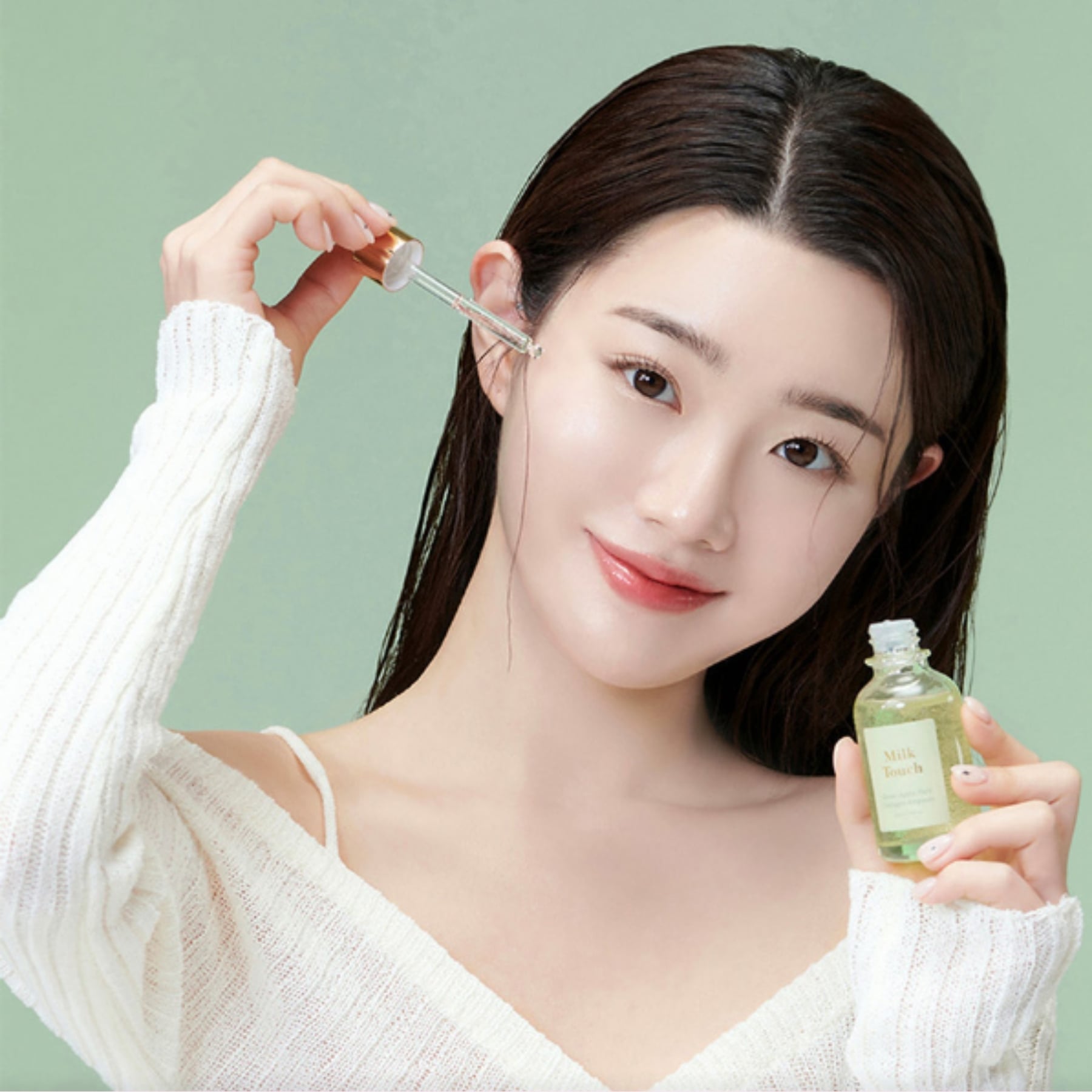 MILK TOUCH Green Apple Pore Collagen Ampoule