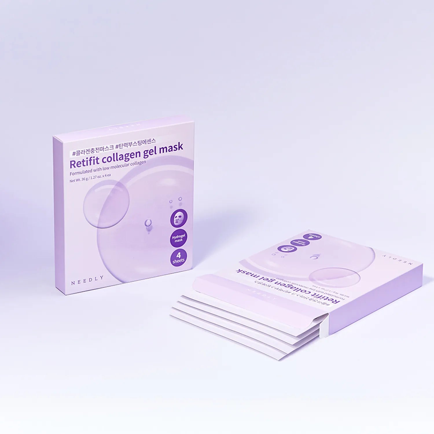 NEEDLY Retifit Collagen Gel Mask (4 sheets)