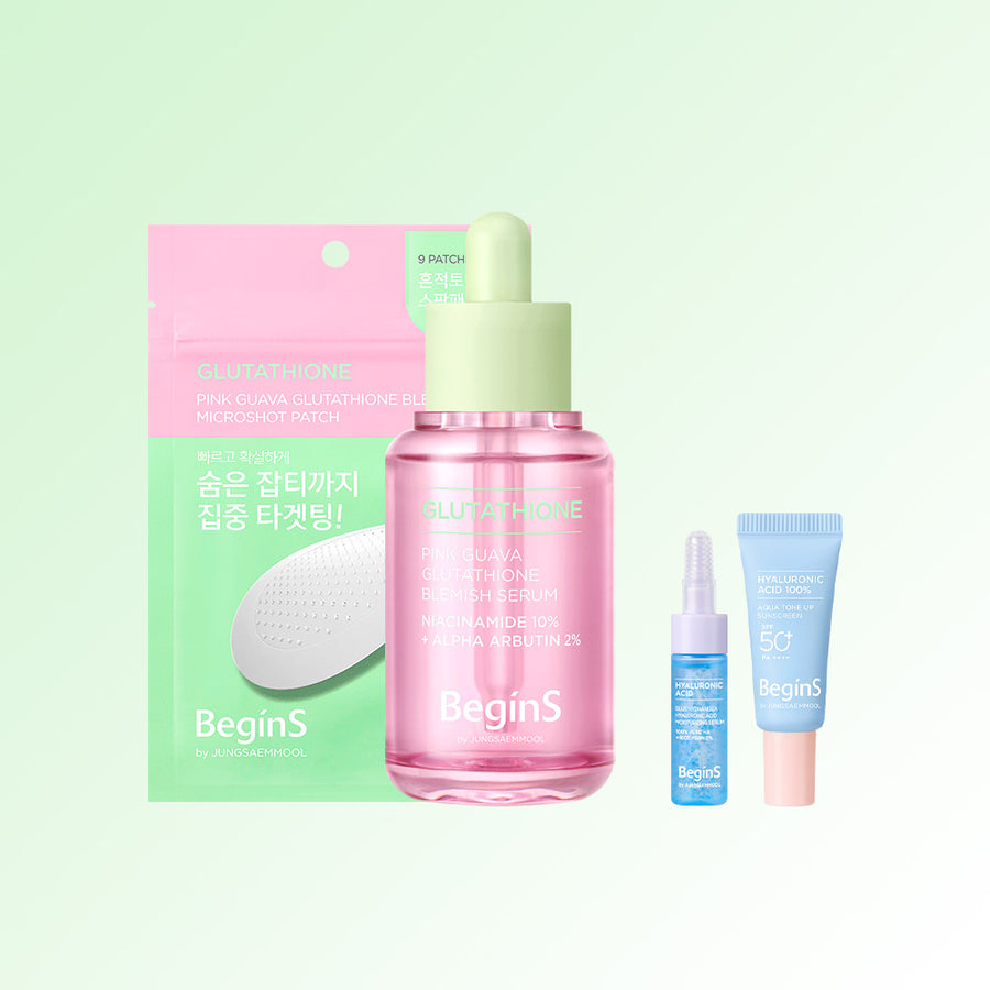 JUNG SAEM MOOL BeginS Pink Guava Glutathione Blemish Serum