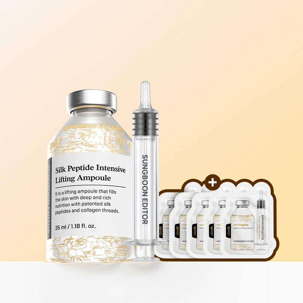 SUNGBOON EDITOR Silk Peptide Lifting Ampoule concentrée 35ml