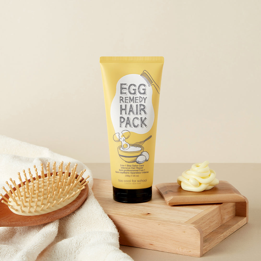 TOO COOL FOR SCHOOL Egg Remedy Hair Pack Duo