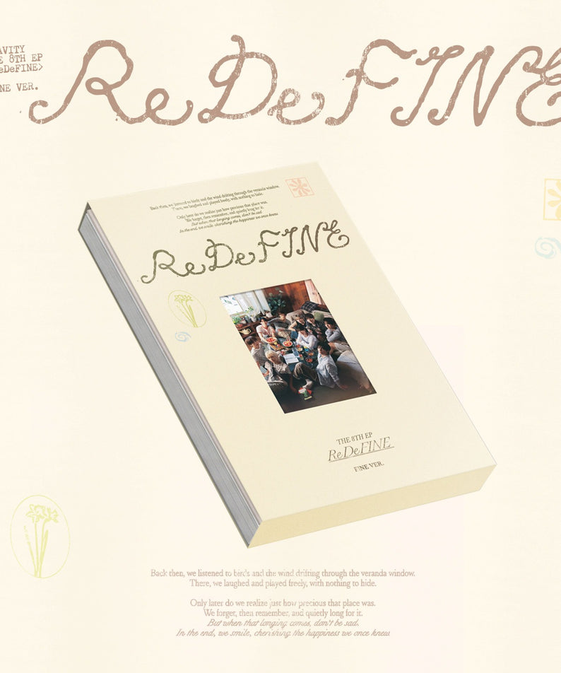CRAVITY - CRAVITY THE 8TH EP [ReDeFINE] (FINE VER.) (Limited) - Album Kpop Ma Petite Corée
