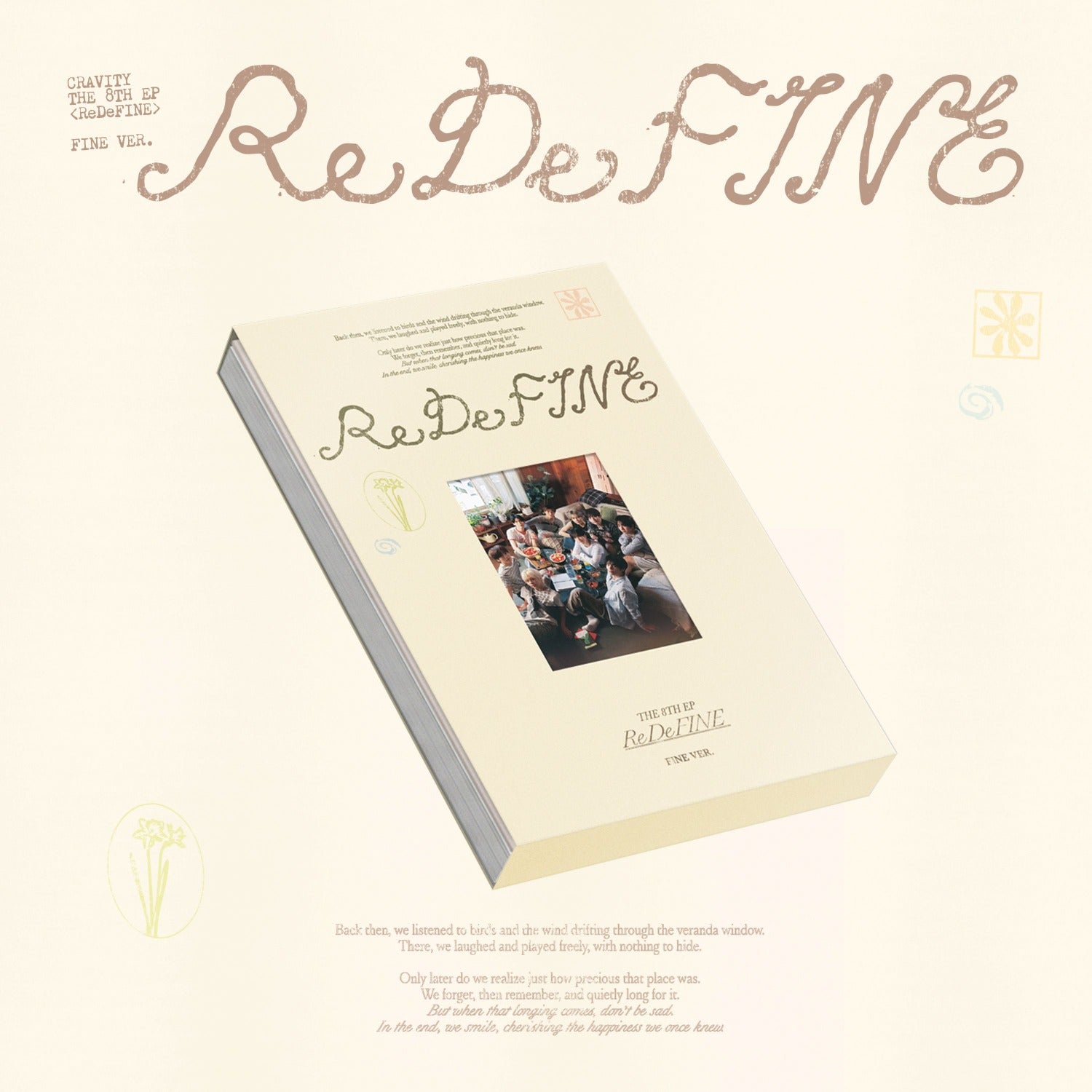 CRAVITY - CRAVITY THE 8TH EP [ReDeFINE] (FINE VER.) (Limited) - Album Kpop Ma Petite Corée