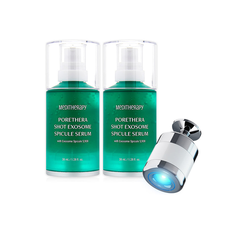 MEDITHERAPY Fossera Shot Exosome Spicule Serum Duo + Minimizer