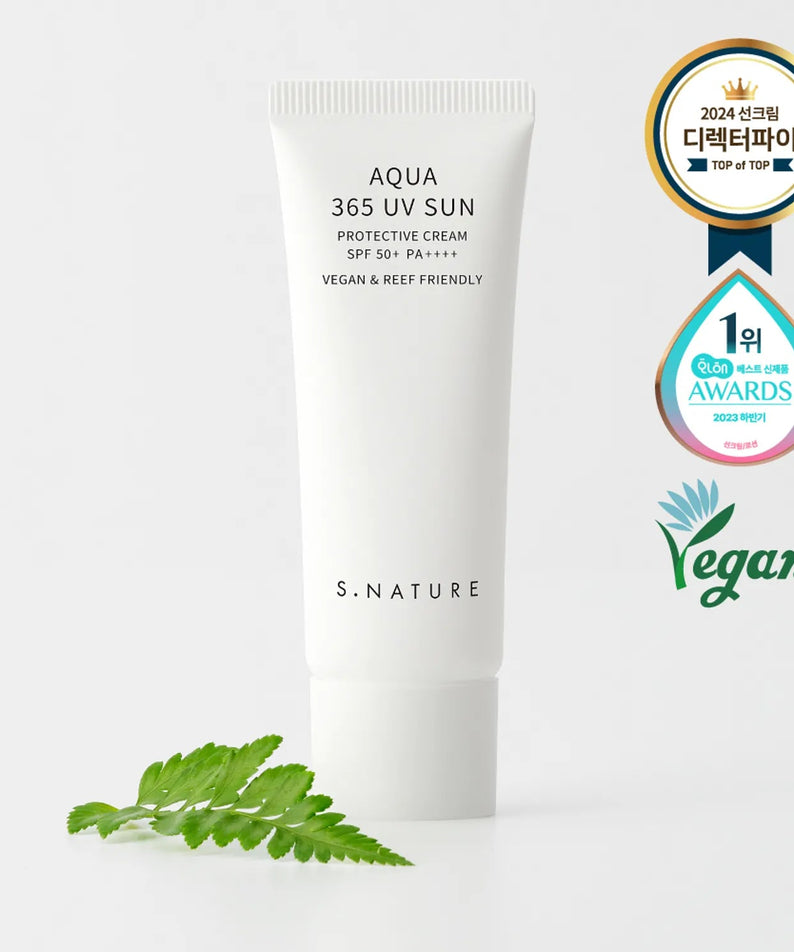 S.NATURE Aqua 365 UV Sun Protective Cream 40ml SPF 50+ / PA++++