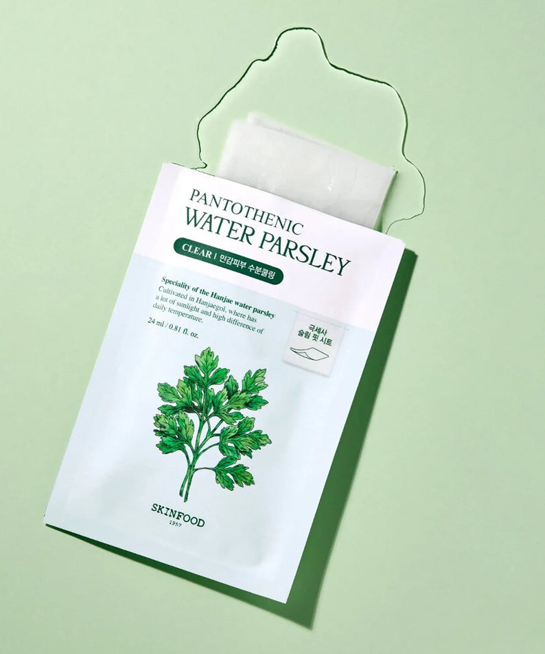 SKINFOOD Pantothenic Water Parsley Mask