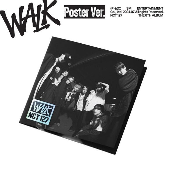 NCT 127 6th Album Walk (Poster Ver.) disponible sur Ma petite Coree, ton Eshop 100% K-beauty en direct de Seoul