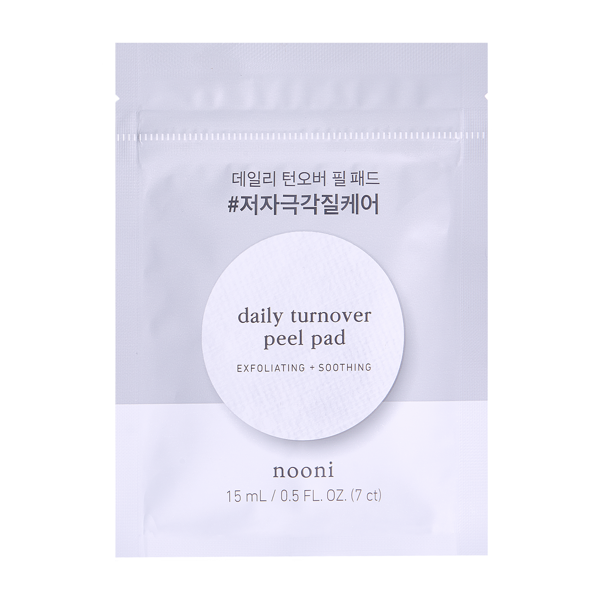 NOONI Turnover Peeling Toner Pad Mini 7 Pads
