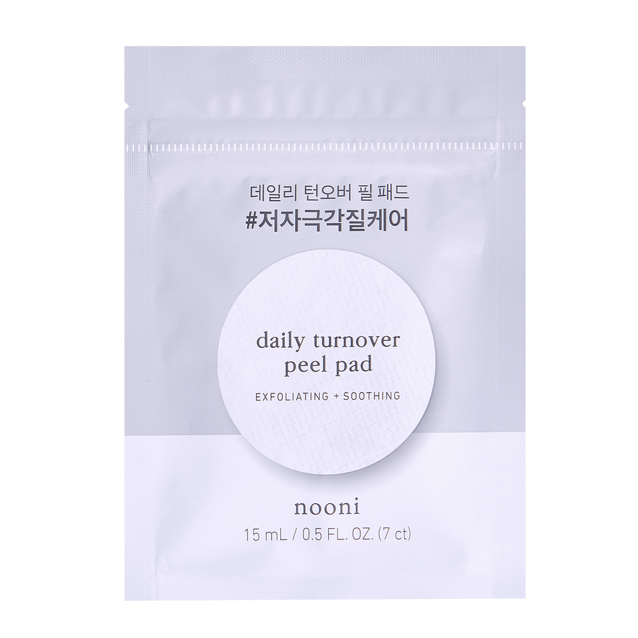 NOONI Turnover Peeling Toner Pad Mini 7 Pads