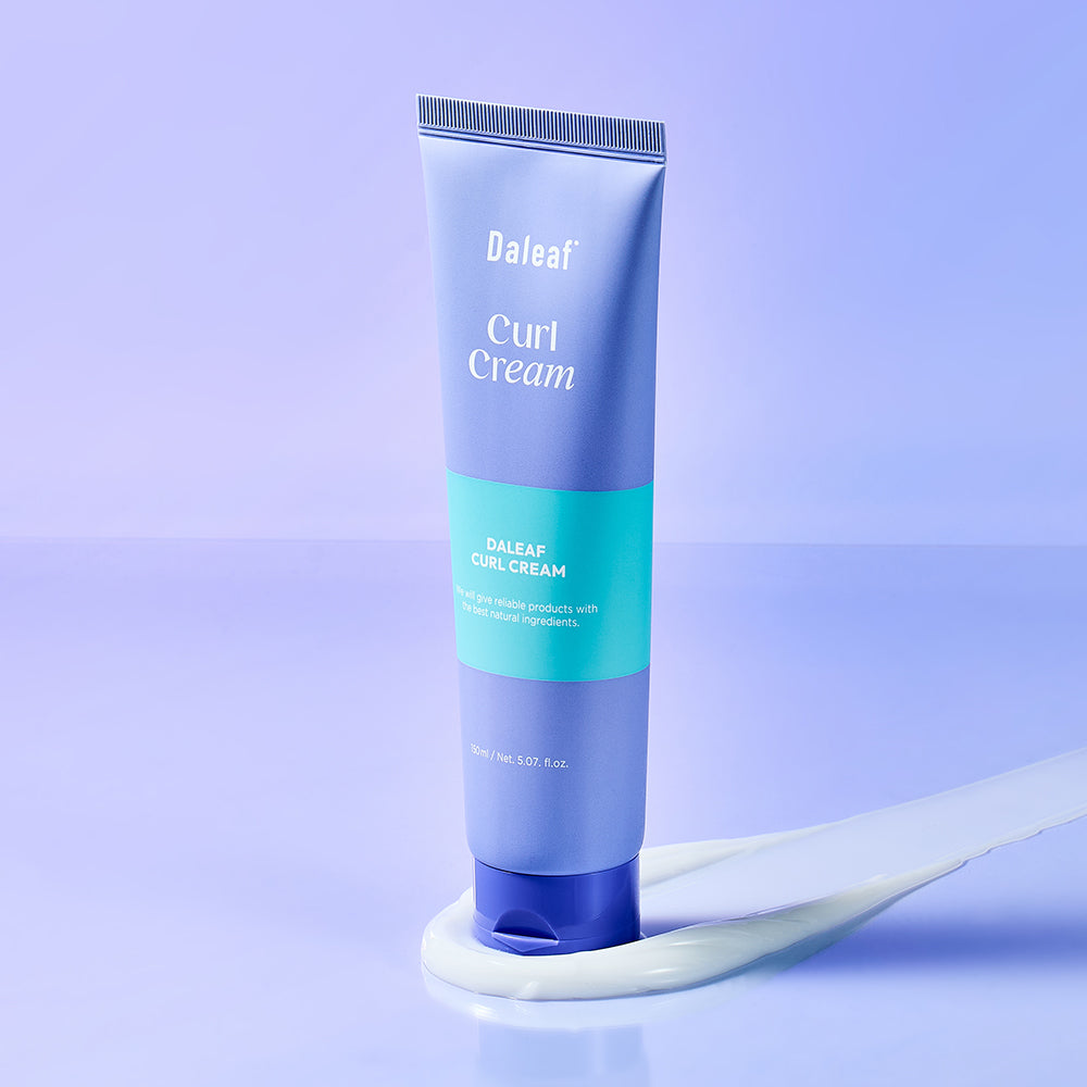 DALEAF Glam Curl Cream & Glam Styling Fixer Set - coffret cheveux coréen, vue 2