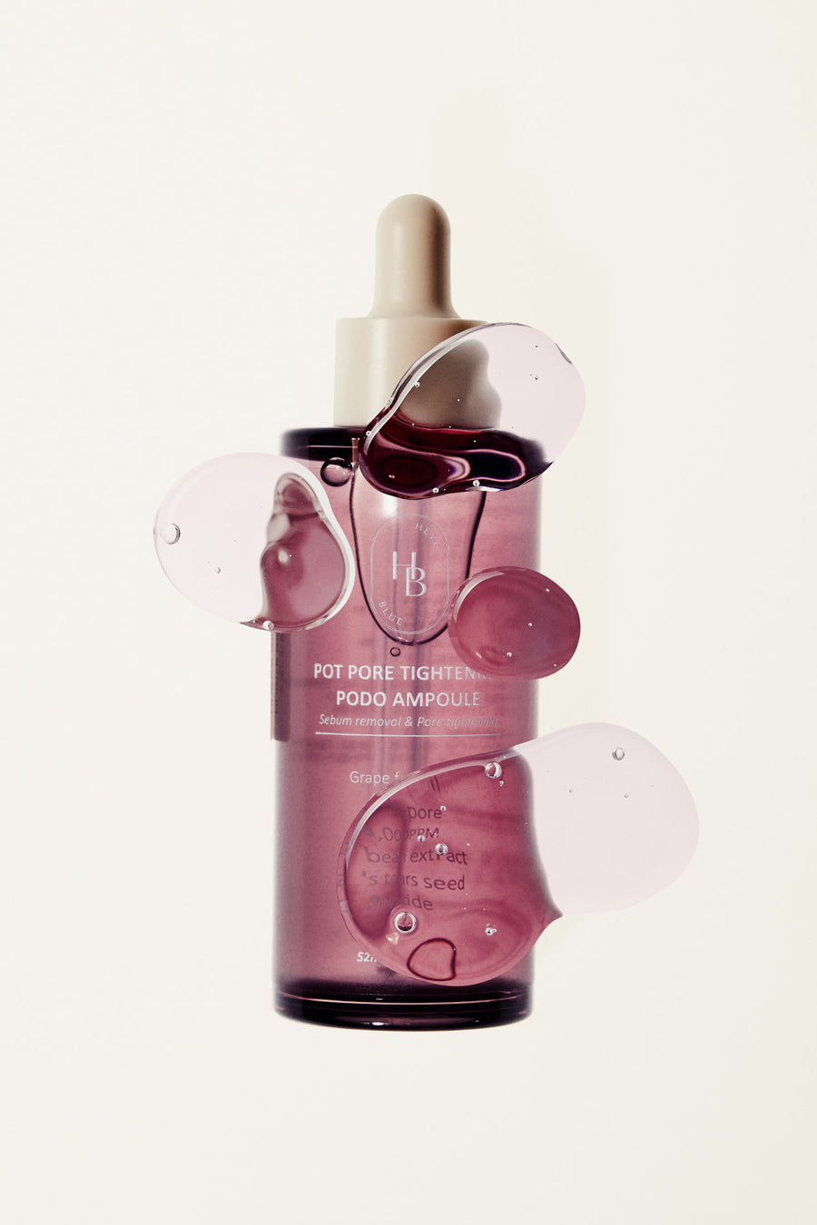 HEVEBLUE Red Bean Peptamine Trauben Poren-Ampulle