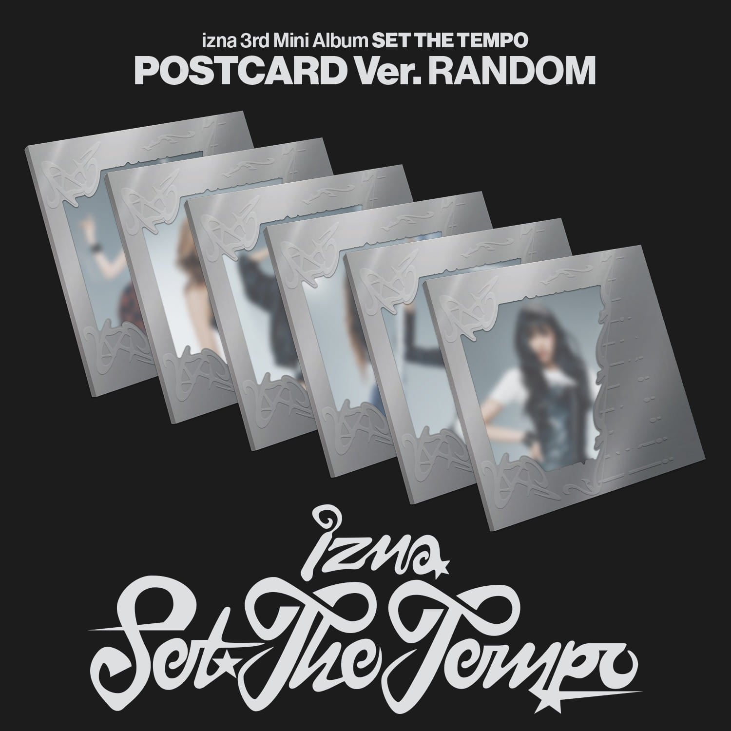 izna - [SET THE TEMPO] (POSTCARD Ver.) (Random 1 of 6) - Album Kpop Ma Petite Corée