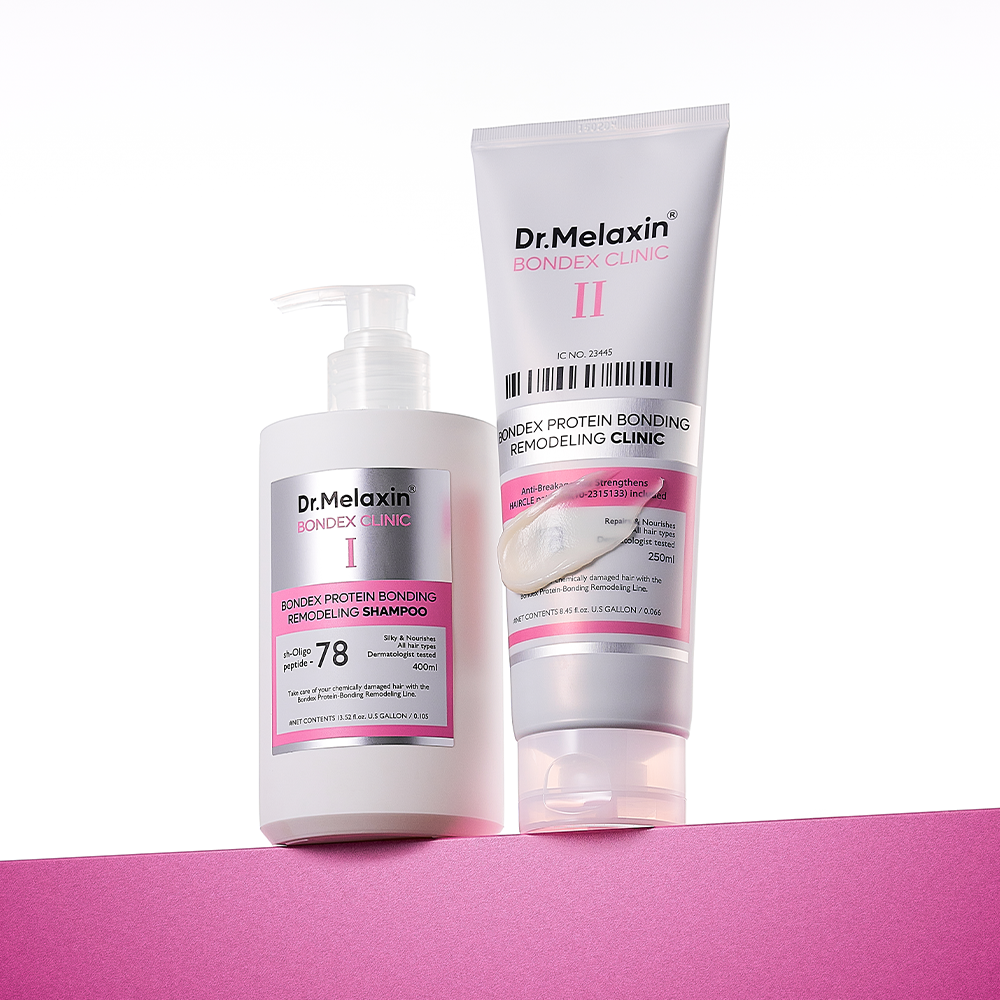 DR.MELAXIN Bondex Salon Remodeling Clinic & Shampoo Set (Set of 2) - coffret soin cheveux coréen, vue 2