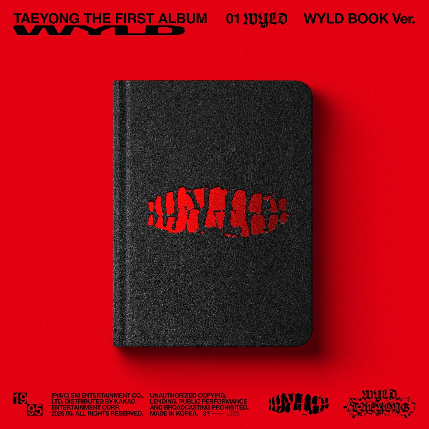 TAEYANG - 1st Full Album [WYLD] (WYLD BOOK Ver.) - Album Kpop Ma Petite Corée
