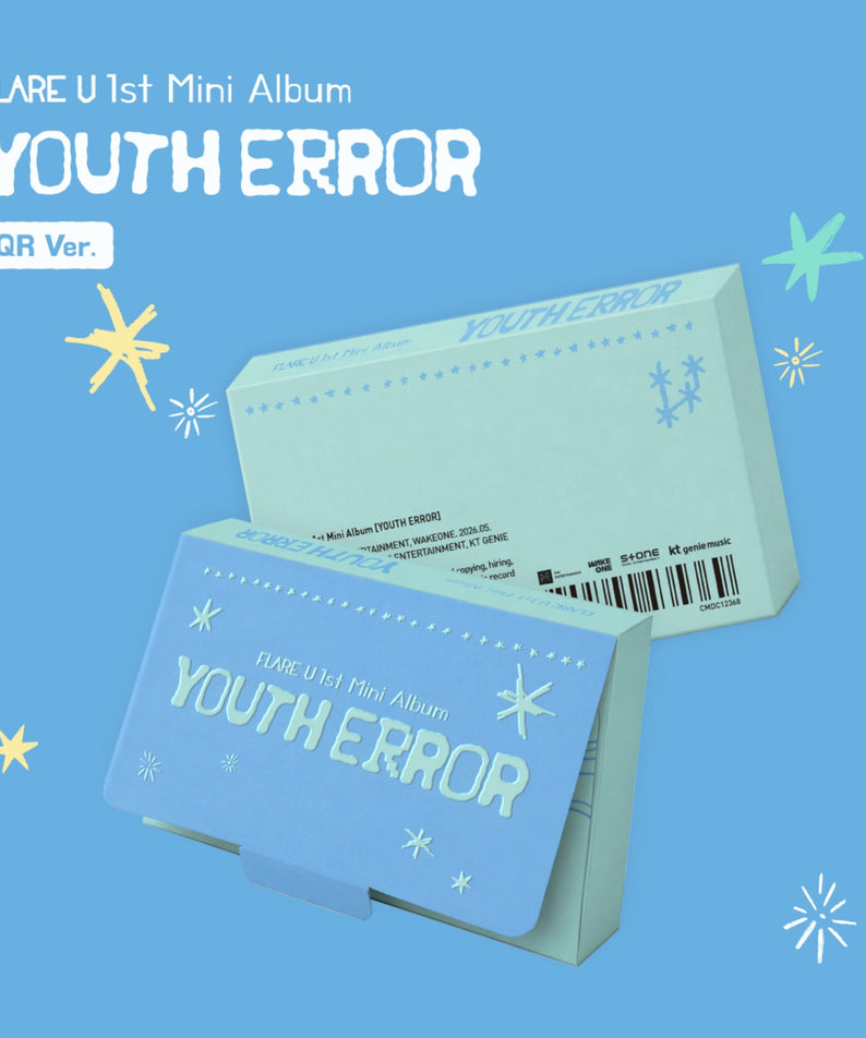 FLARE U - 1st Mini Album [YOUTH ERROR] (QR Ver.) - Album Kpop Ma Petite Corée